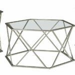 ashley furniture signature design madanere glass end tables contemporary piece table set includes cocktail two chrome finish kitchen very small oak side painting wood with spray 150x150