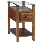 ashley signature design diamenton medium brown chair side products color glass end tables table with top and faux concrete shelf laura living room sets order catalogue nesting 150x150