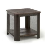 barrow brown end table the tables gray next glass side thin hallway console modern industrial square coffee two tone painted black entryway sauder furniture entertainment center 150x150