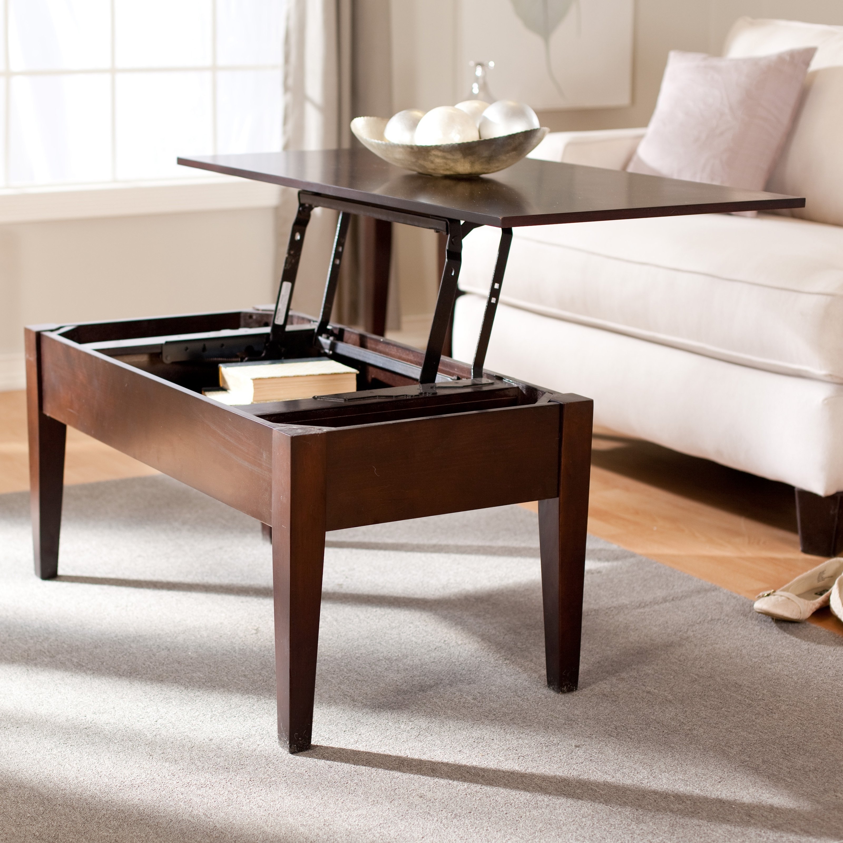 best coffee tables for small spaces table space end rooms ashley furniture sofa reviews large side lamps universal brand big lots hours oak with drawer espresso brown multi