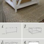best diy farmhouse coffee table ideas and designs for homebnc end pretty cottage inspired bright white look cool night tables art the grand rapids whalen furniture lexington used 150x150