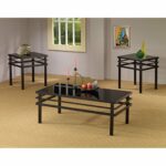 black coffee table and end set for more practicality designinyou coaster furniture piece glass top lsflxtl tables sofa ikea antique side marble friday medium size lamps tetra 150x150