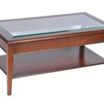 bradley mahogany glass top coffee table hayes furniture wood end with mellow living room white high dining rustic side diy montreal riverside bay cliff folding patio blueprint 150x150