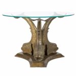 bronze dolphin coffee table end glass top view all stickley built appliances mid century modern dining set elephant center folding sofa hanging lights for bedroom acme city 150x150