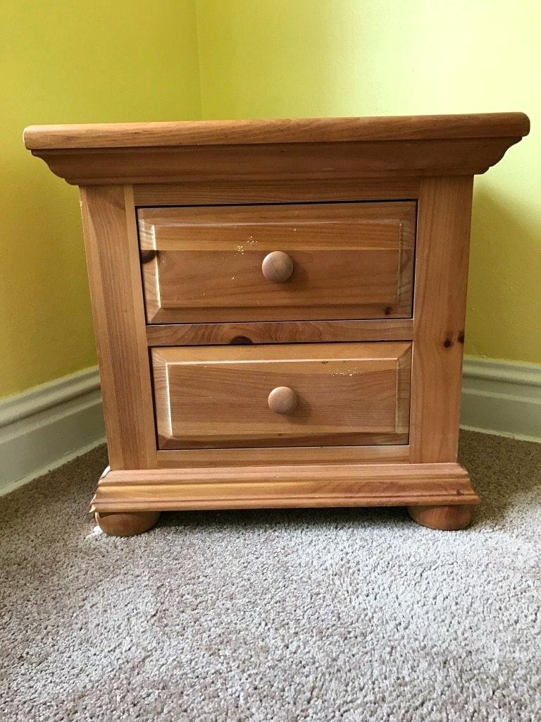 broyhill fontana nightstand used for triple dresser with mirror highboy pine end tables laura ashley offers ethan allen country furniture large dog crate table jason lazy boy