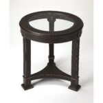 butler corinth black metal end table free shipping with glass top today oak side tables for living room lazy boy loveseat cute bedside tall small corner decorative outdoor 150x150
