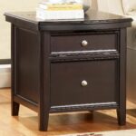 carlyle chairside end table with electrical and file storage drawer signature design ashley becker furniture world twin cities modern sofa montreal recliner decorating ideas 150x150