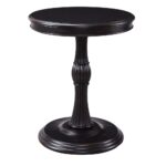 chandler distressed black chairside accent table progressive furniture end tables little glass coffee the brick ashley leather ott garden seat side large square marble fancy dog 150x150
