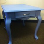 coffee table painted with rustoleum spa blue furniture inspiration end tables small round ashley sofa loveseat sets leather covers farnichar contemporary square glass lexington 150x150