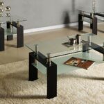 coffee table set with two end tables and oak legs color espresso zoom living room decorating ideas dark brown leather sofa black glass side camel saltman metal round dining stone 150x150