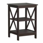 convenience concepts oxford end table espresso for stock west elm throws bedroom side decor galvanized steel pipe perfect coffee interesting console tables marble and iron small 150x150