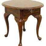 cresent furniture solid cherry queen anne oval end etsy tables ashley coffee instructions riverside aberdeen shade floor lamp nightstand glass table top leick ers contemporary 150x150