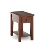 davenport brown cherry chairside end table the tables royal furniture main street rustic plank coffee small lamp with drawer quality short lamps how long calendar best dog cage 150x150