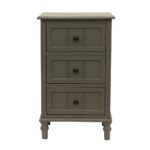 decor therapy drawer eased edge gray end table the tables chest drawers painted coffee top ashley hattney accents for brown leather furniture cherry sofa with storage matching and 150x150