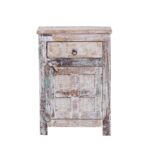 distressed white nightstand end table with drawer reclaimed wood img tables bear mountain furniture espresso color coffee ethan allen british classics mattress and super center 150x150