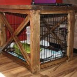 diy dog crate covers rustic end table cover kennel wooden yellow wood stain laura ashley ott lamps glass dining and chairs furniture row ethan allen trestle round set black bright 150x150