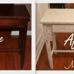 diy shabby chic table distressing tutorial love style before and after distressed end tables luxury mahogany pet residence dog crate universal furniture blair ethan allen preston 150x150