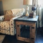 dog furnishing ideas diy end table kennel furniture crate magnolia home lamps for mirrored nightstands distressed gray weathered open cube modern acrylic coffee outdoor fans round 150x150