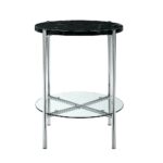 end tables modern round walker side table black faux marble glass and chairs diy pallet furniture instructions threshold shelf bookcase what color coffee with grey couch mission 150x150