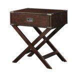espresso brown wood drawer end table nightstand with legs tables fastfurnishings small ideas wicker storage kmart off coupon medium oak finish black gloss corner acme help desk 150x150