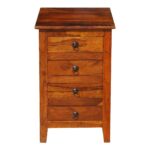 farmhouse rosewood mini chest drawers end table hover zoom solid pine living room furniture row payment cherry sofa with storage acme set large dog crate size media alulite 150x150