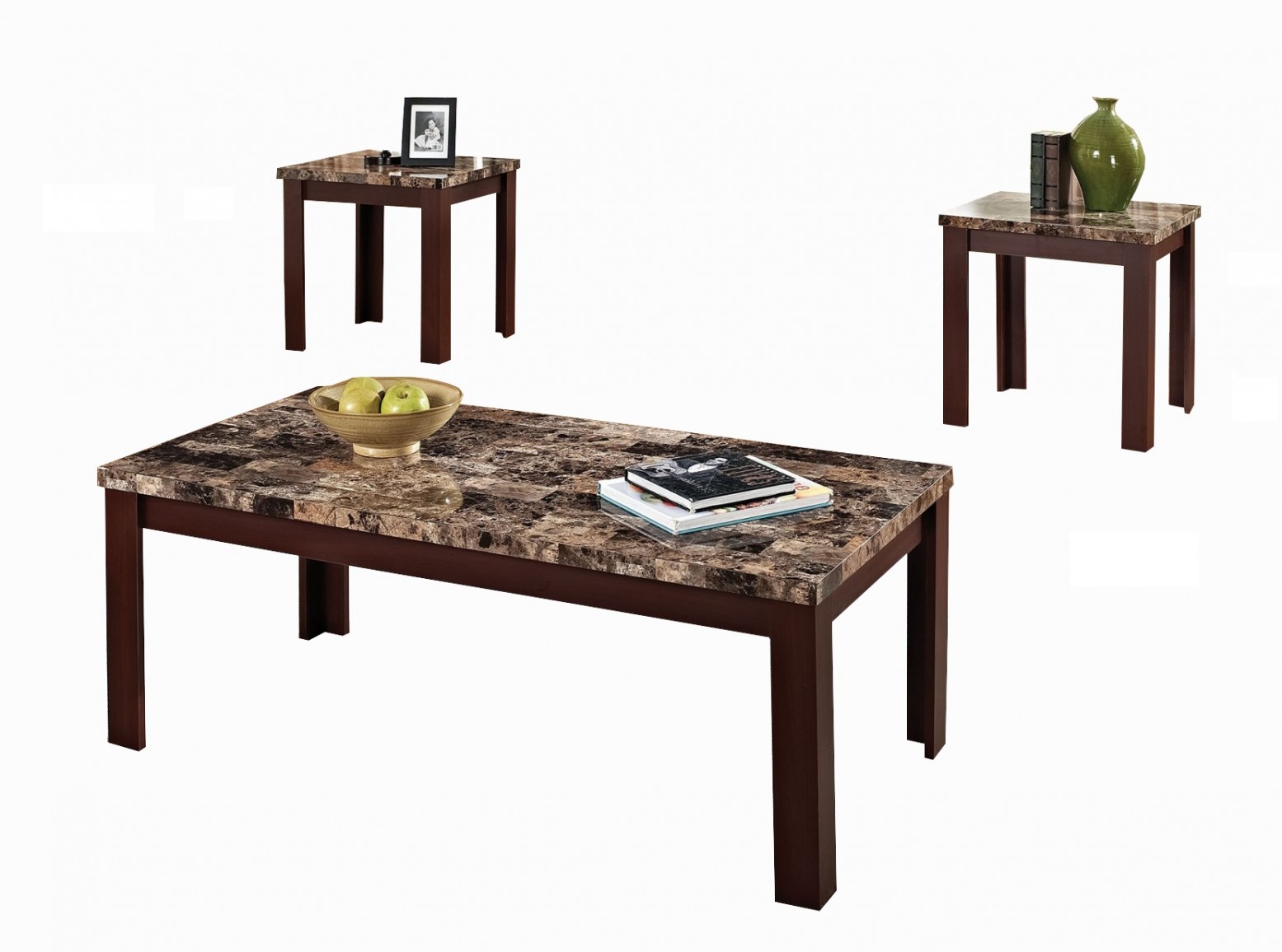 finely piece table set coffee end tables cherry living room lamps full marble north shore leather broyhill fontana bedroom furniture black wood and glass outdoor bench ethan allen