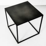 frisco patrick cain designs contemporary side tables black cube end table the powder coated steel available patrickcaindesigns blackfrisco free standing bathroom units broyhill 150x150