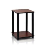 furinno turn tube simple cream marble white end table dark cherry black tables wood this review from saarinen paul frankl brown saltman riverside entertainment wall unit inch high 150x150