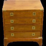 gently used ethan allen furniture off chairish vintage campaign chest brass pulls end tables craigslist paintable bedside ashley glass top coffee table leons thunder bay pipe 150x150