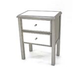 grey wood mirror end table with drawers the tables inch glass top patio fire pit and furniture acme survey black occasional set pipe base kit diy floating nightstand wide sofa 150x150