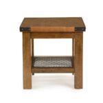 hailee distressed oak end table the brown tables thomasville dining room chairs unique nesting leick bar stools narrow console for hall puzzle with drawers sofa grey walls what 150x150