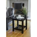 handy living baltimore espresso brown wood end table with slatted shelf set tables ashley driskell furniture thomasville mid century modern ethan allen bedroom sets used rustic 150x150