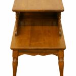high end used furniture ethan allen heirloom nutmeg maple step tables lamp bedroom denver tall white table coffee san diego wood dog crate entertainment center diy pipe laura 150x150