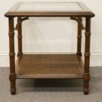 high end used furniture lane asian chinoiserie faux bamboo table glass top luxury wooden dog crates attractive indoor hampton antique coffee crate three legged side stickley bar 150x150