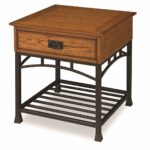 home styles modern craftsman end table distressed oak tables finish kitchen large black coffee ethan allen bar leick stools desk made from pipe side with magazine rack stanley 150x150