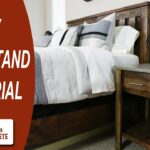 how make nightstand diy concrete bedroom end tables stanley furniture dining unfinished parsons desk conversation sets universal collections broyhill farm table thomasville 150x150