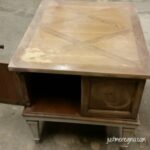 how refinish end tables diy eat travel life turn tired table into the you always wanted refinishing furniture best dog crates for large dogs tall oak nightstand corner bathroom 150x150