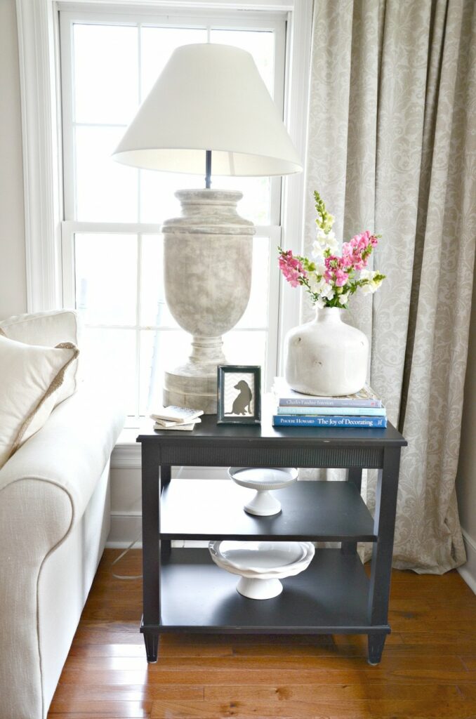 Decorating End Tables With Lamps - Grottepastenaecollepardo ...