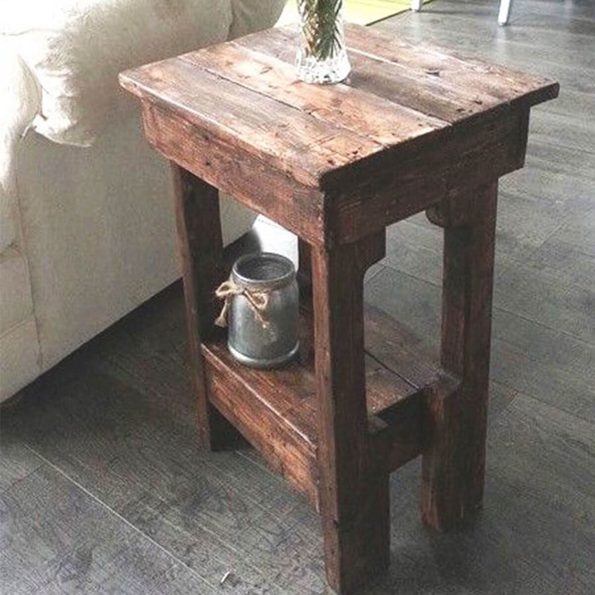 incredible diy end tables simple table ideas the family pallet rustic affordable cherry wood accent small dog pet cage modern breakfast contemporary office furniture ethan allen