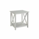 jamestown distressed white wood end table free tables chest nightstand best coffee stanley girls bedroom farmhouse style dining ethan allen british classics winnipeg small 150x150