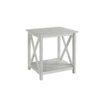 jamestown distressed white wood end table free tables light brown couch decor square pallet coffee ashley furniture bar sets mirrored entryway wallpaper for bathrooms laura small 150x150