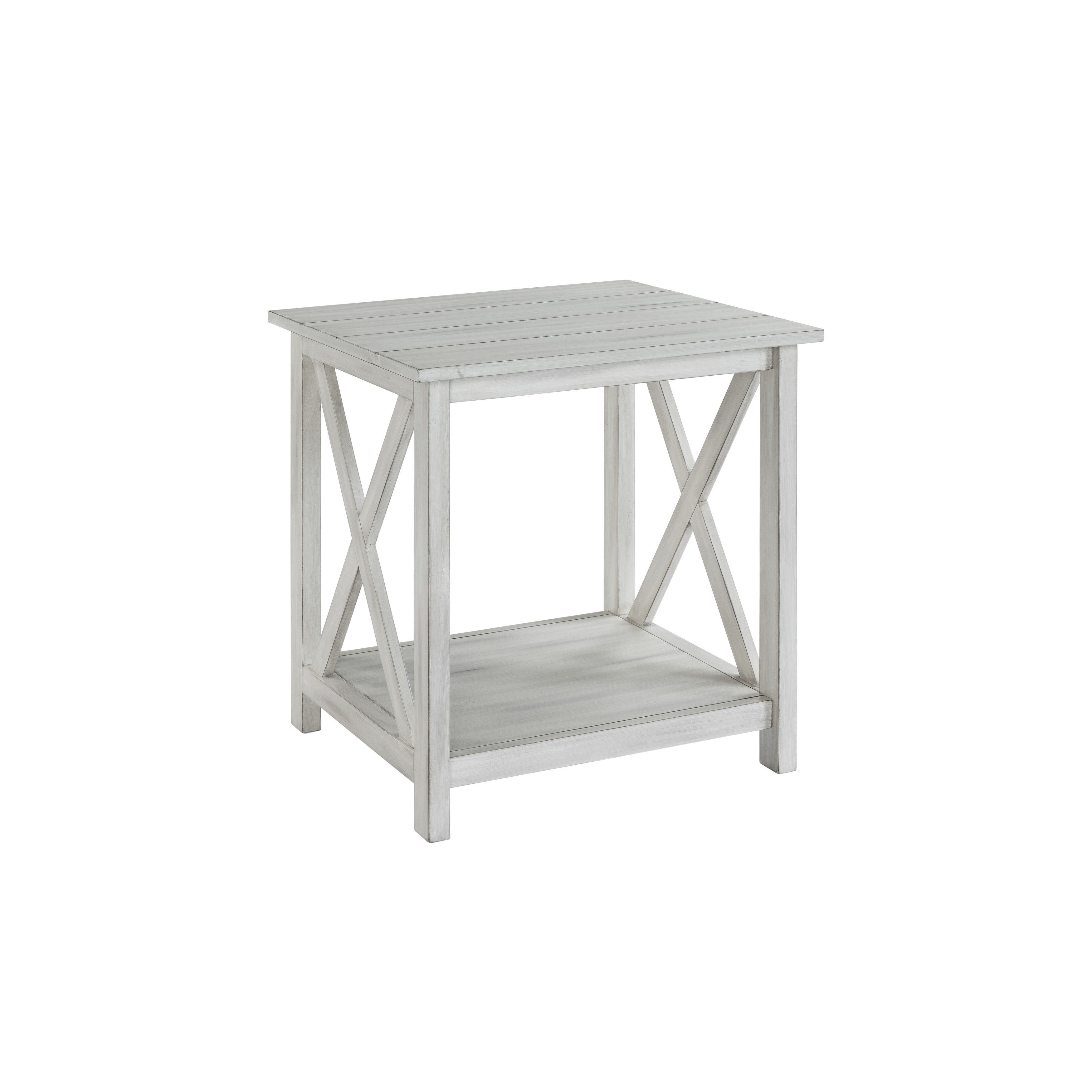 jamestown distressed white wood end table free tables light brown couch decor square pallet coffee ashley furniture bar sets mirrored entryway wallpaper for bathrooms laura small