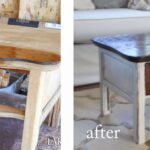 lake girl paints old dresser turns coffee table before and after end megan inherited from grandma modern chairs tall square side inch lamps chinese with stools living room 150x150