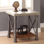legends furniture steampunk collection zspk end table products color tables with shelf gill brothers diy elevated dog glass metal kitchen mainstays website italian dining and 150x150