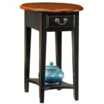 leick furniture favorite finds casual oval side table with drawer products color end tables and shelf antique nightstands drawers wood block pallet kitchen gold marble interdesign 150x150