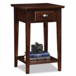 leick furniture square side table chocolate oak end tables kitchen dining antique nightstands with drawers wicker card universal reviews stuff made from pallets kmart office 150x150