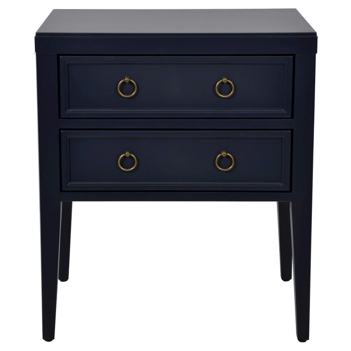 love this bedside table options classic dark moody yet riva end painted black threshold traditional the brass pulls glass dining furniture sets chairs for fire pit area white