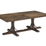 magnolia home iron trestle coffee table joanna gaines living spaces furniture end tables qty has been successfully your cart white cottage style unfinished wood secretary desk 150x150