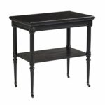 magnolia home petite rosette chimney accent table joanna gaines black end with basket qty has been successfully your cart ethan allen british classics dining chairs broyhill sofa 150x150