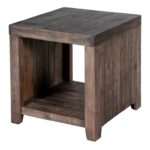 magnussen home caitlyn rustic rectangular end table with products color furniture tables one shelf small nightstands for bedroom black mirror thomasville headquarters pillows 150x150
